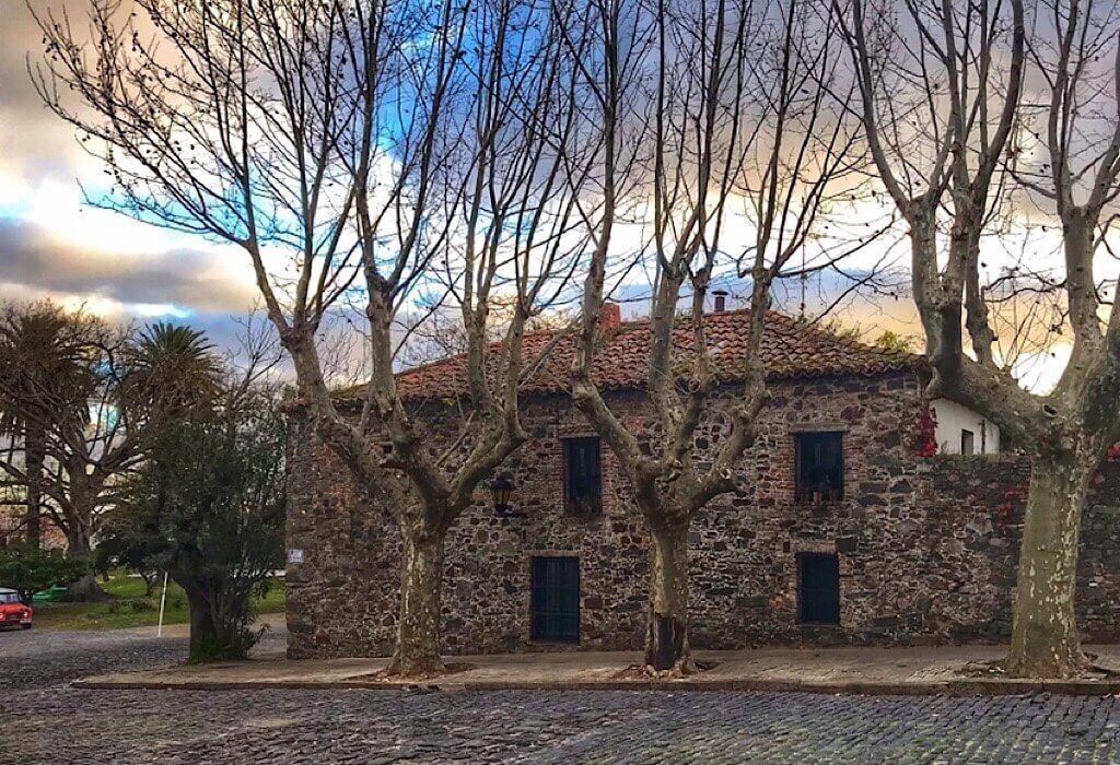 Stone house in Uruguay