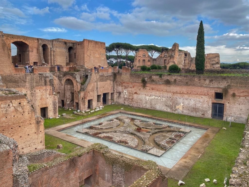 Water fountain in the Roman Forum