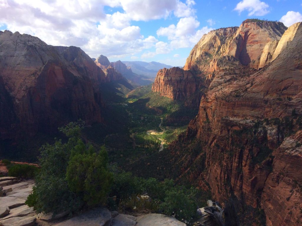 View from Angels Landing