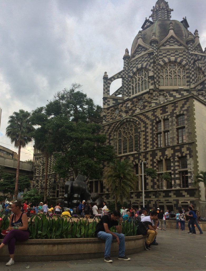Square in Medellin