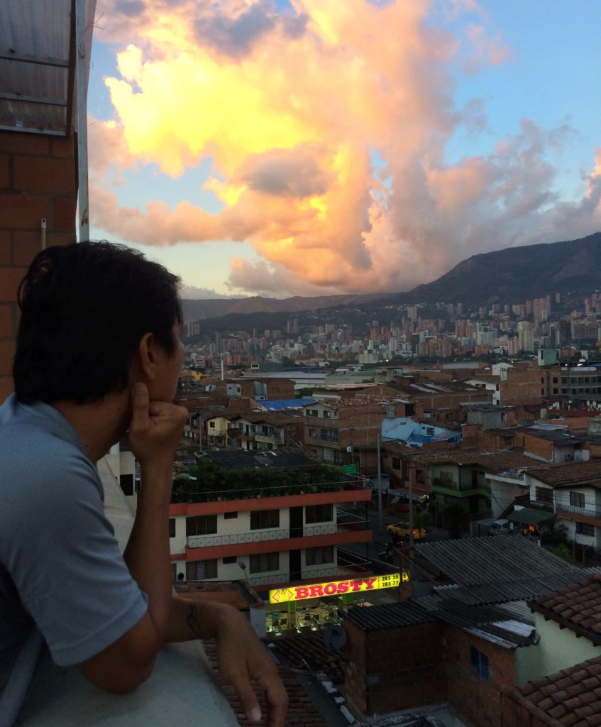 Sunset in Medellin