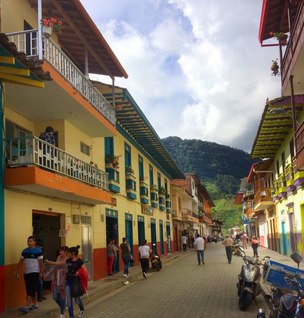 Street in Jardín Colombia