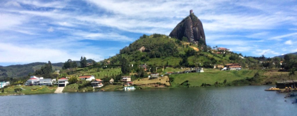 El Penol in Guatape Colombia