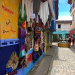 Streets of Guatape Colombia