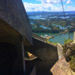 View from El Penol in Guatape Colombia