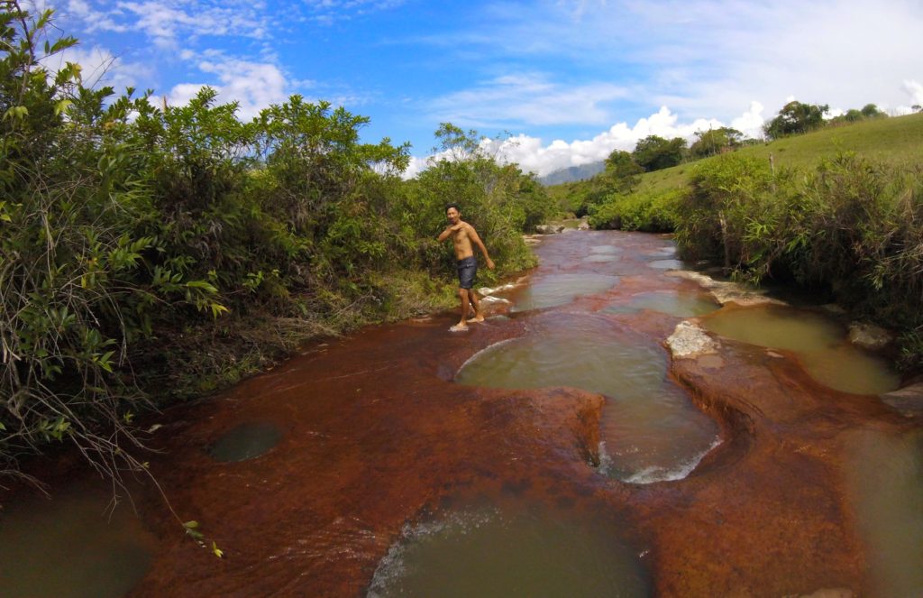 Las Gachas jacuzzi near Guadalupe, Colombia
