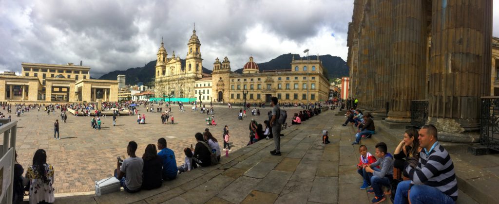 Park in Bogata must see Colombia