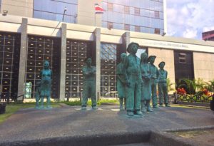 Statue in San José Costa Rica
