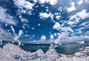 Ocean water from Uvita