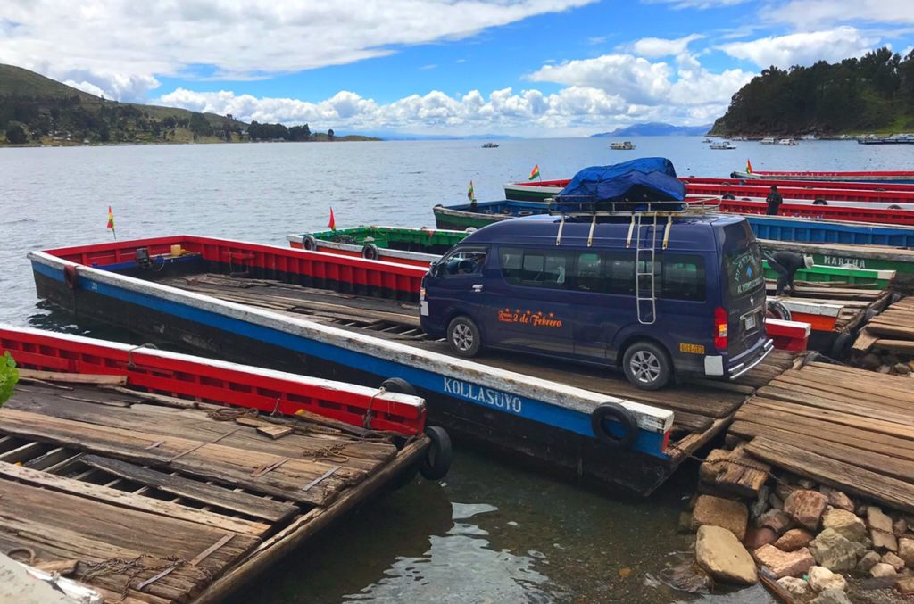 Ferry on Lake Titicaca