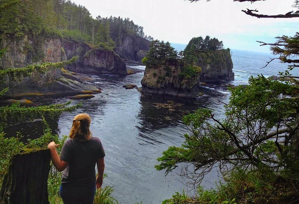 A bay in Washington State