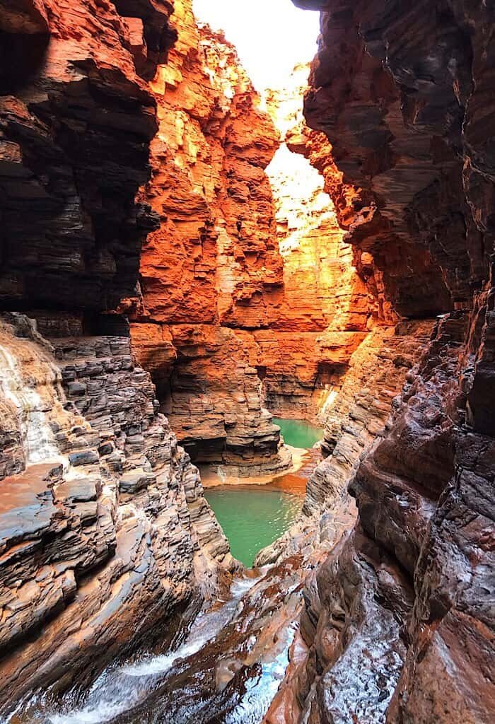 Pools in the Hancock Gorge