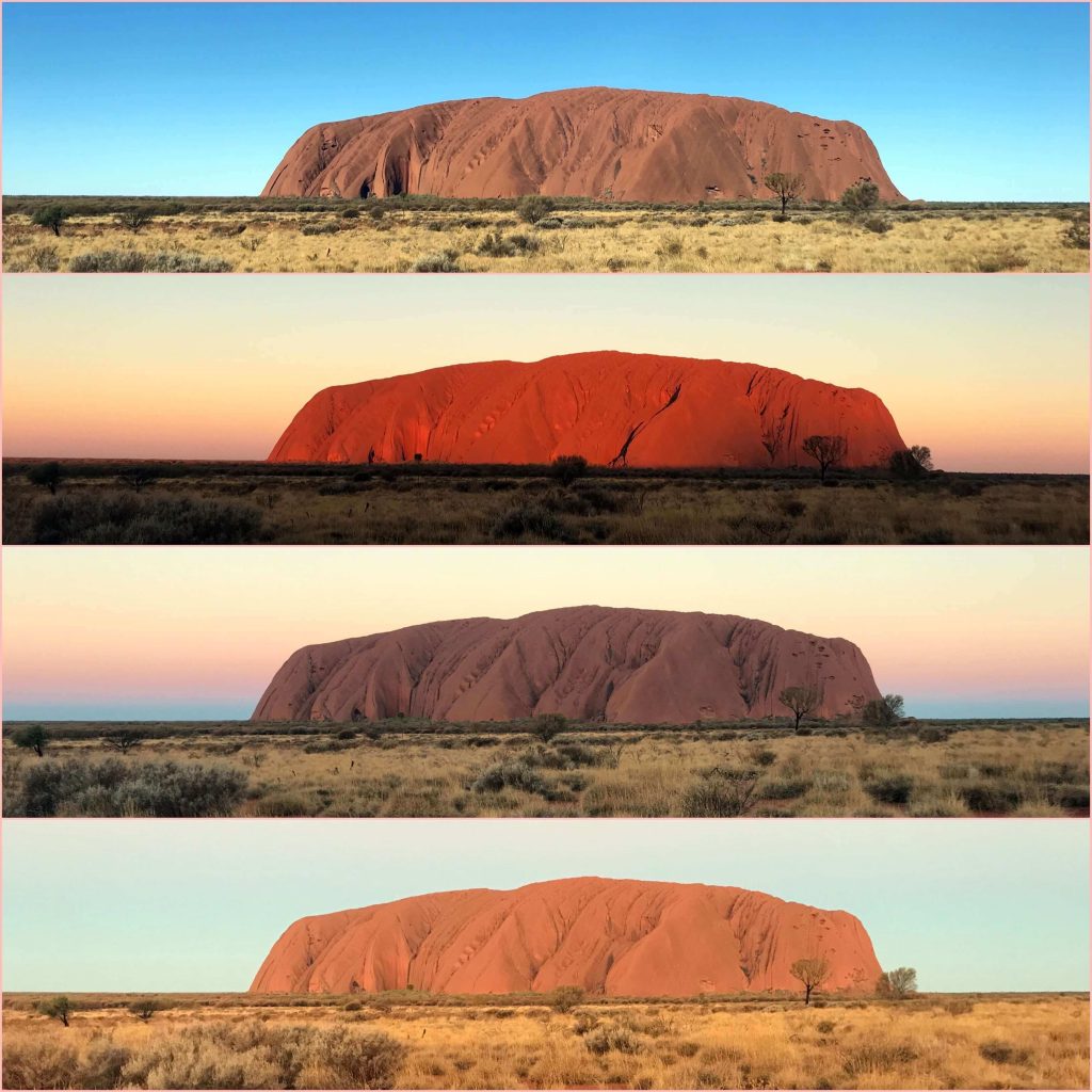 The many faces of Uluru (Ayers Rock). - 43BlueDoors