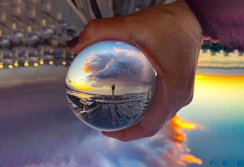 Sunset at the Phoenix Airport