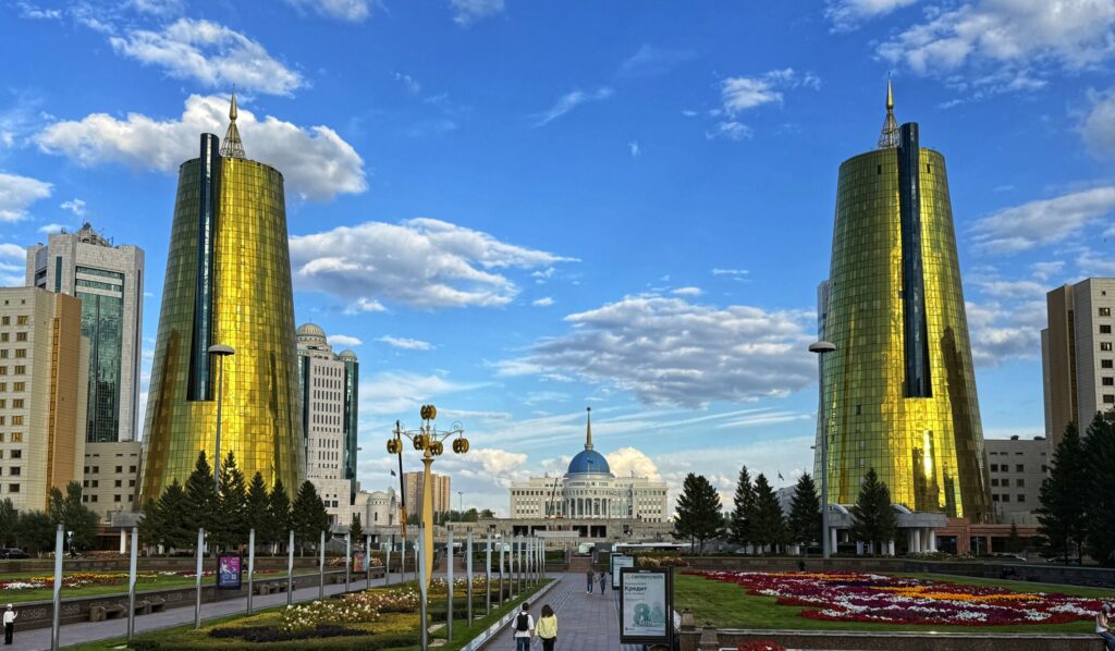 Presidential Palace in Astana Kazakhstan