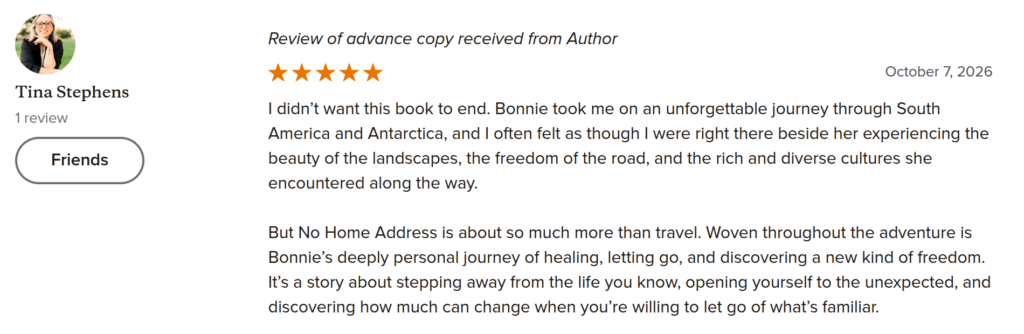 Early book review