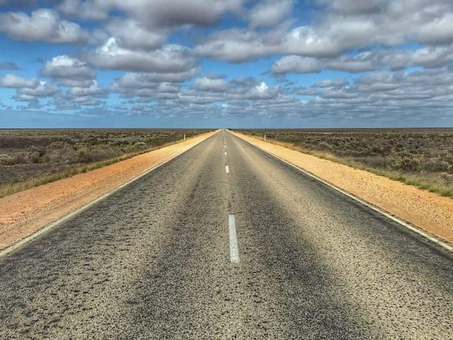 A view from the Nullarbor road