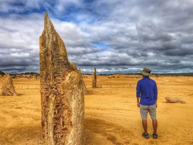 A tall pointed Pinnacle next to Trin